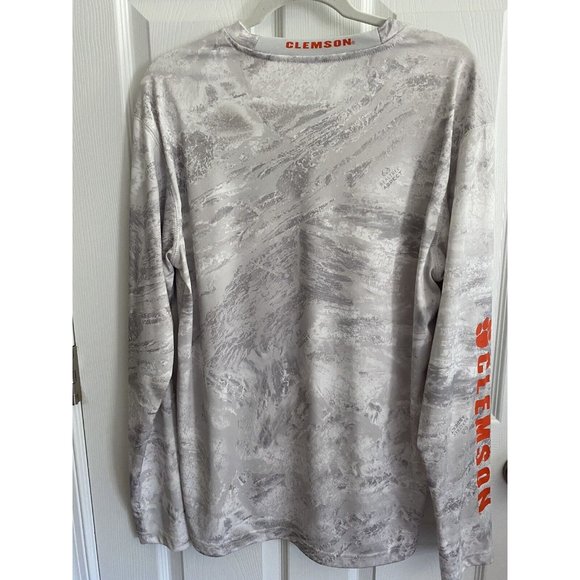 Clemson Tigers Realtree Long Sleeve Polyester Shirt Men's Large - Picture 4 of 8